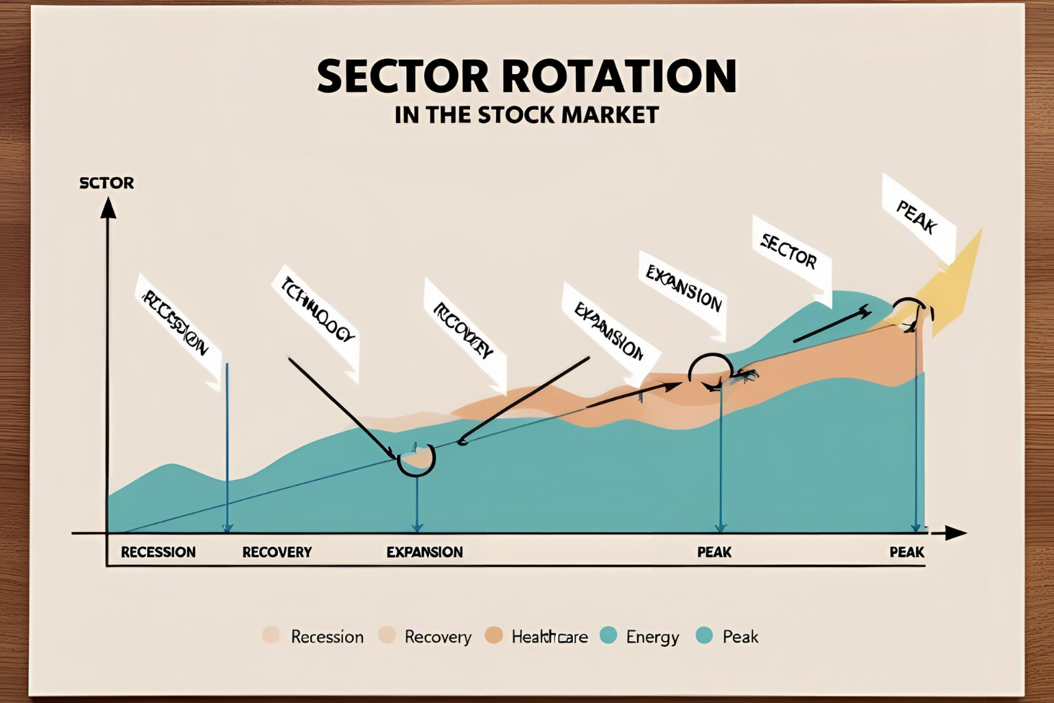 Spot sector rotation